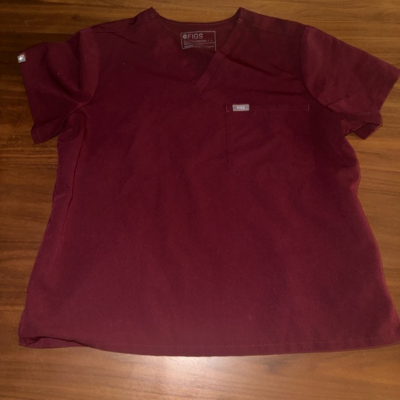 Figs V-Neck Scrub Top - Picture 2 of 4